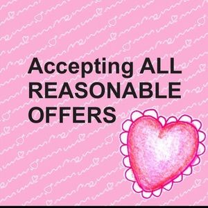 Accepting ALL REASONABLE OFFERS!!